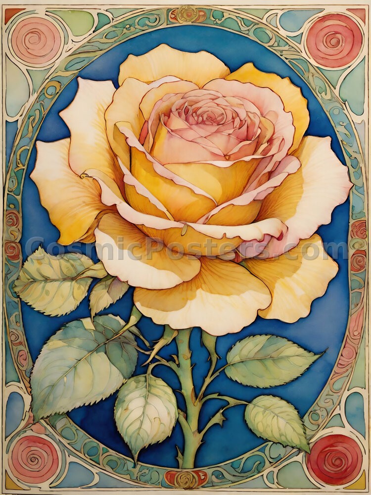 Watercolor Rose 14
