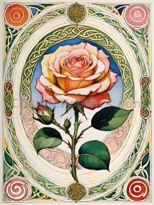 Watercolor Rose 47
