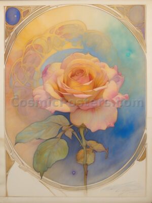 Watercolor Rose 01