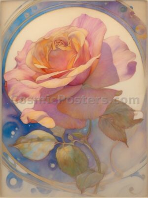 Watercolor Rose 02
