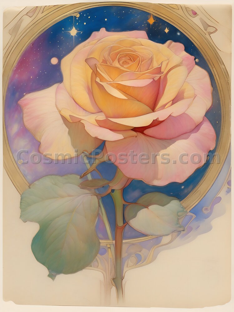 Watercolor Rose 02