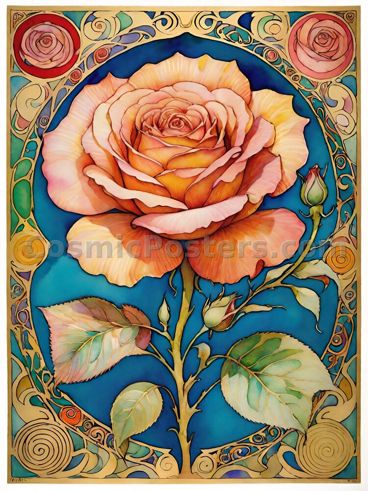 Watercolor Rose 27
