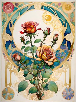 Watercolor Rose 31