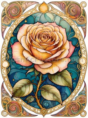 Watercolor Rose 59
