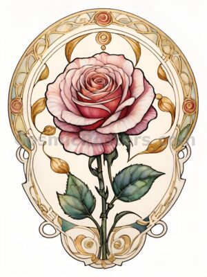 Watercolor Rose 71